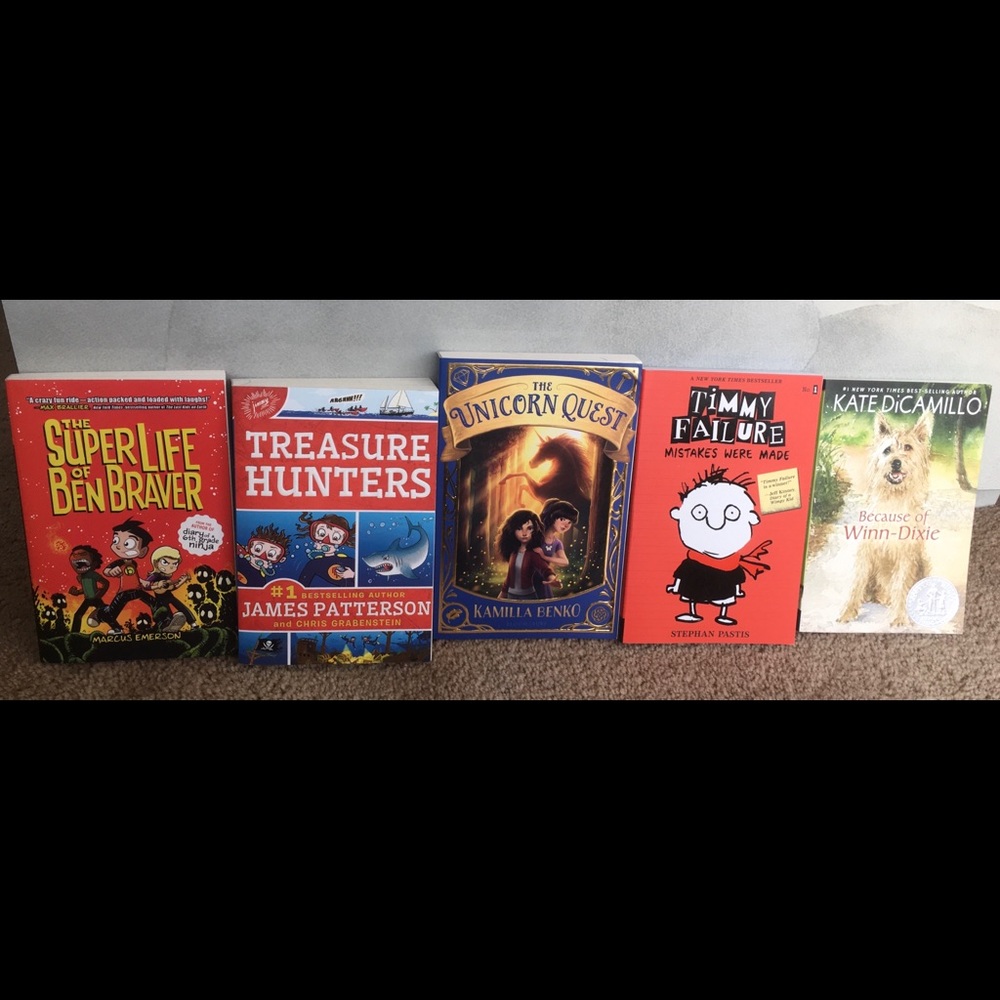 📌Set of 5 new books